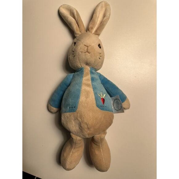 13” Premium Soft Plush Fabric Beatrix Potter My First Peter Rabbit Plush Vtg - Picture 1 of 5